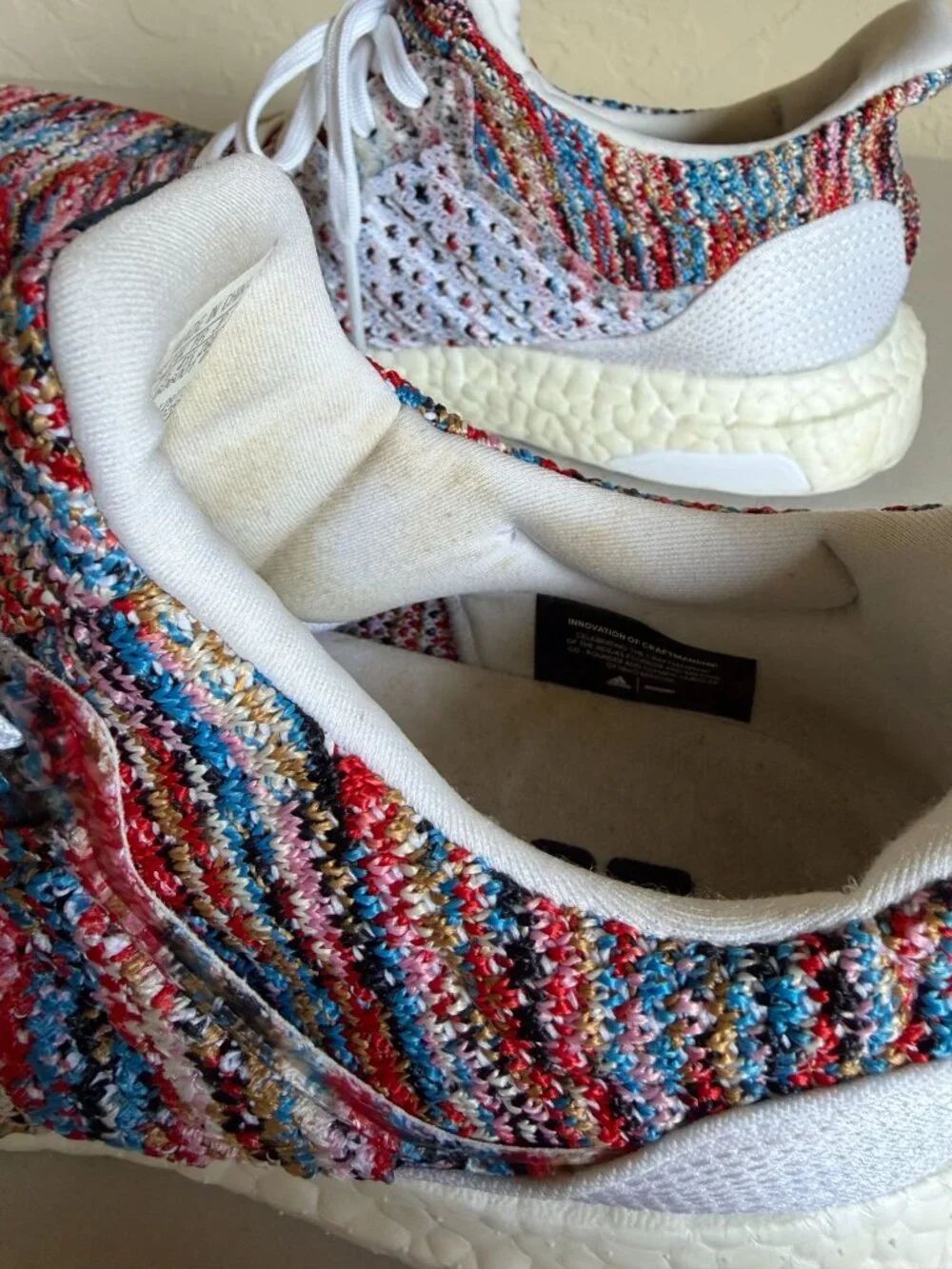 Adidas X Missoni Ultra Boost Clima UB W VS. Mi Multi-Color D97771 Msrp $250